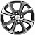 Легковые шины б/у Khomen KNW 1501 6x15 4*98 ET36 DIA58.6 Black-FP Литой купить с бесплатной доставкой в пункты выдачи в Петербурге